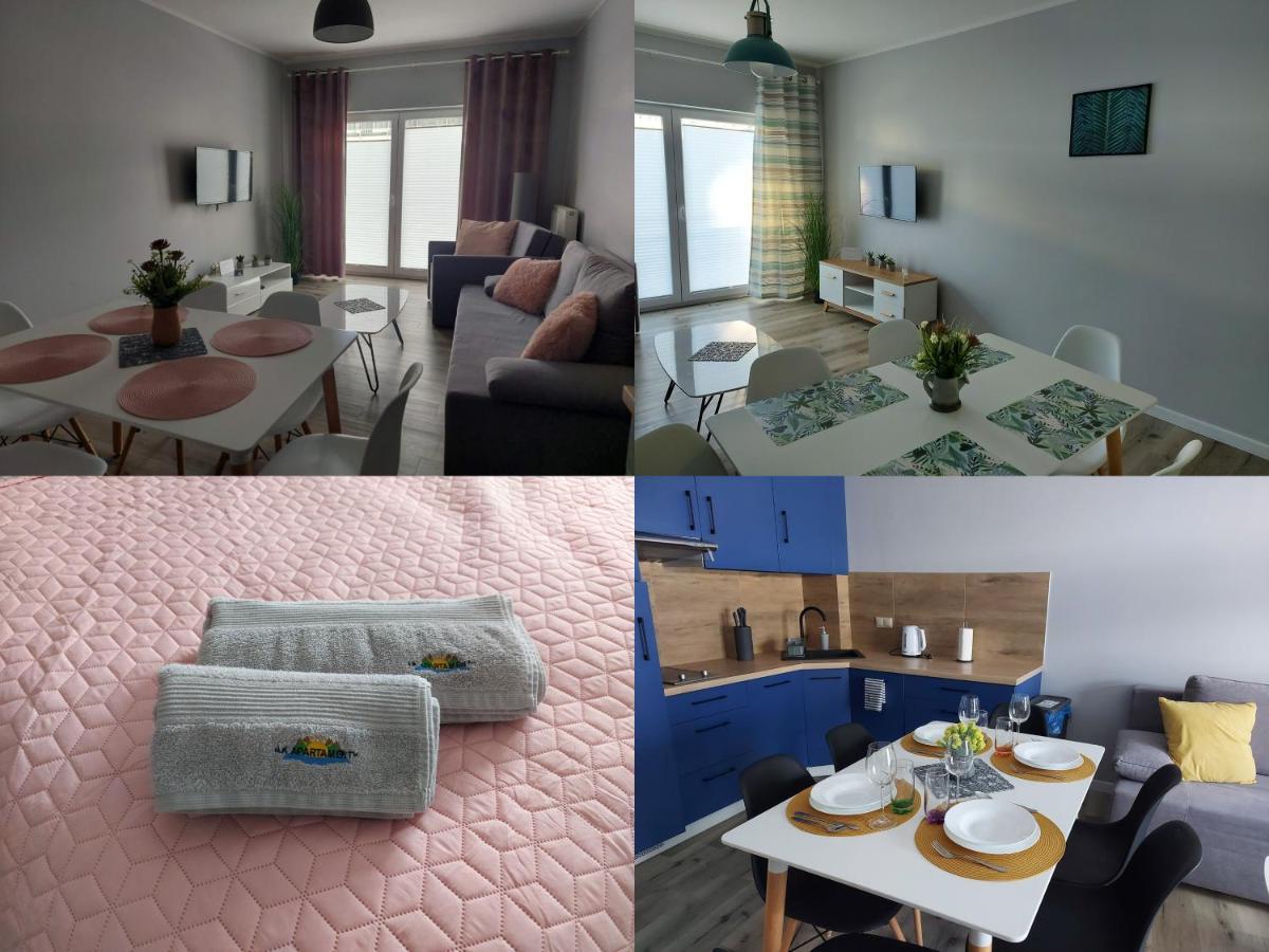 Apartamenty Z Tarasami: Mietowy Spokoj, Romantyczna Szarosc & Niebieska Elegancja Pobierowo Exterior photo